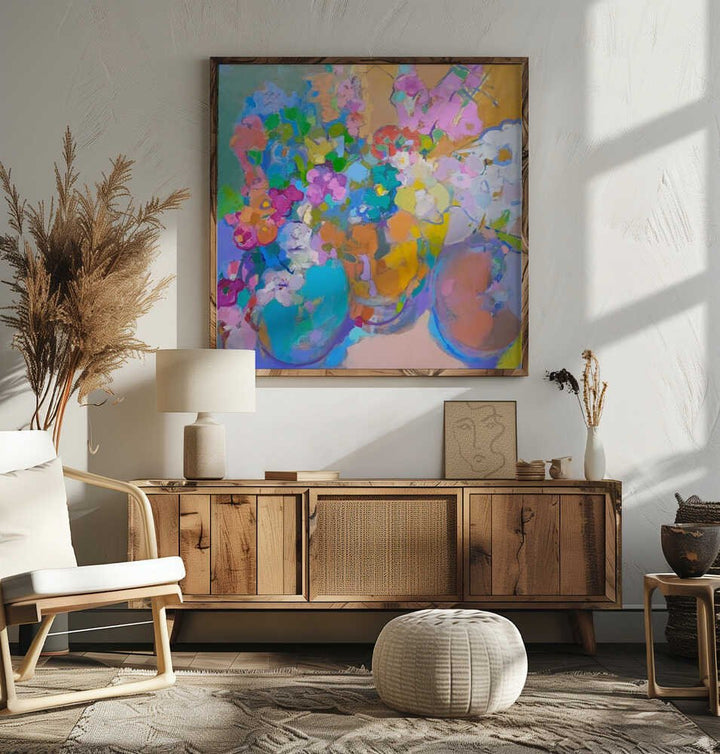 Sunshine - Square Stretched Canvas, Poster or Fine Art Print - I Heart Wall Art - Poster Print, Canvas Print or Framed Art Print