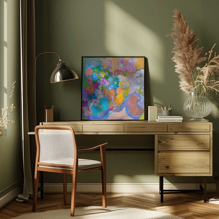 Sunshine - Square Stretched Canvas, Poster or Fine Art Print - I Heart Wall Art - Poster Print, Canvas Print or Framed Art Print