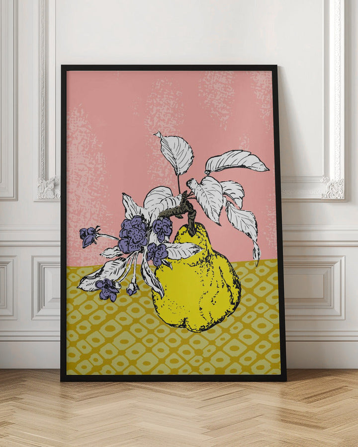 Super Fruits – Pear Gift of the Gods - Stretched Canvas, Poster or Fine Art Print I Heart Wall Art