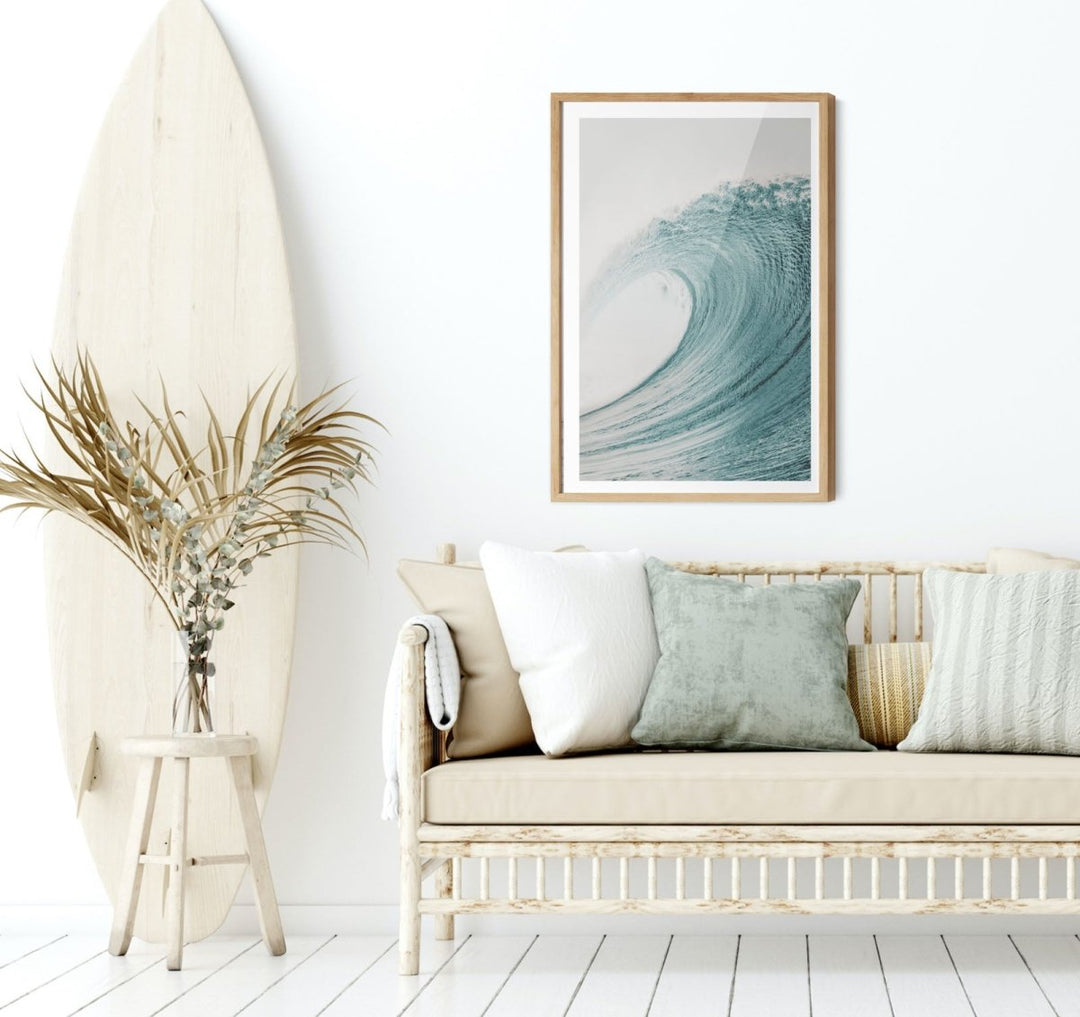 Surf Study I - Coastal Photographic Art / Stretched Canvas Print - I Heart Wall Art - Poster Print, Canvas Print or Framed Art Print