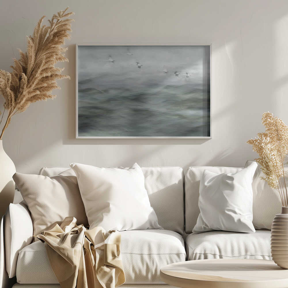 Swan Lake - Stretched Canvas, Poster or Fine Art Print - I Heart Wall Art - Poster Print, Canvas Print or Framed Art Print