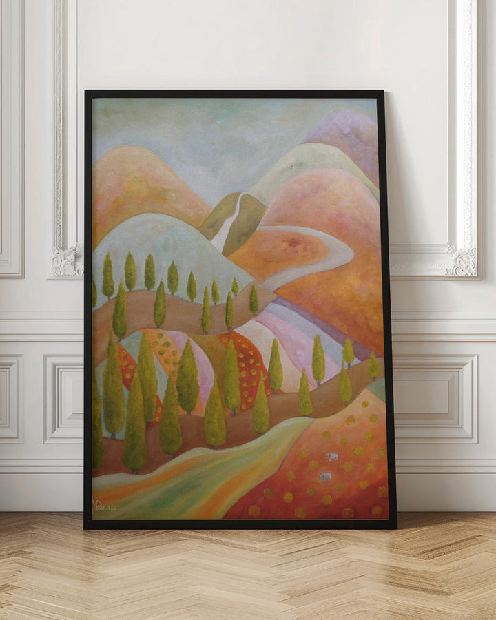 Swaying Whereabouts - Stretched Canvas, Poster or Fine Art Print I Heart Wall Art