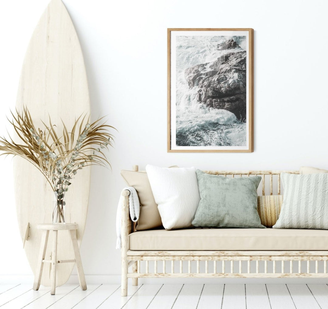 Swell Study I - Coastal Photographic Art / Stretched Canvas Print - I Heart Wall Art - Poster Print, Canvas Print or Framed Art Print