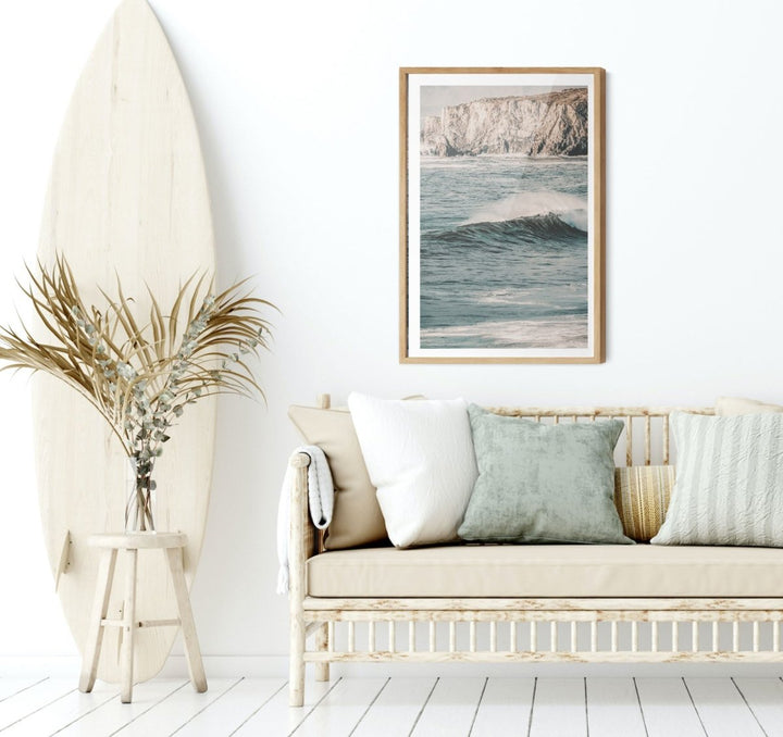 Swell Study II - Coastal Photographic Art / Stretched Canvas Print - I Heart Wall Art - Poster Print, Canvas Print or Framed Art Print