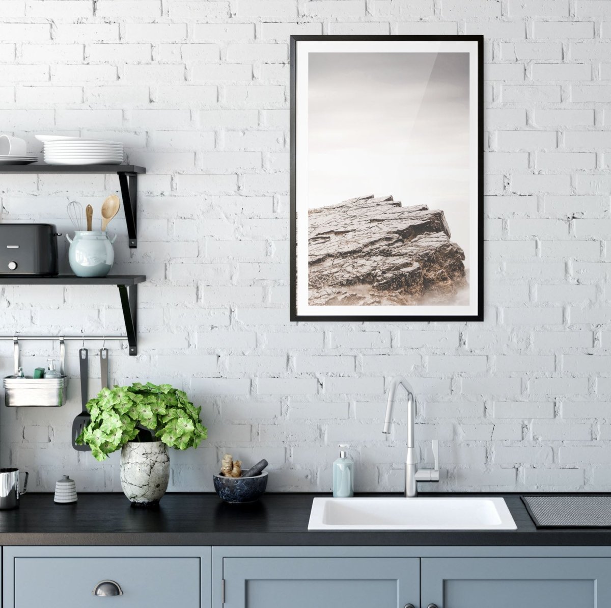 Swell Study IV - Coastal Photographic Art / Stretched Canvas Print - I Heart Wall Art - Poster Print, Canvas Print or Framed Art Print