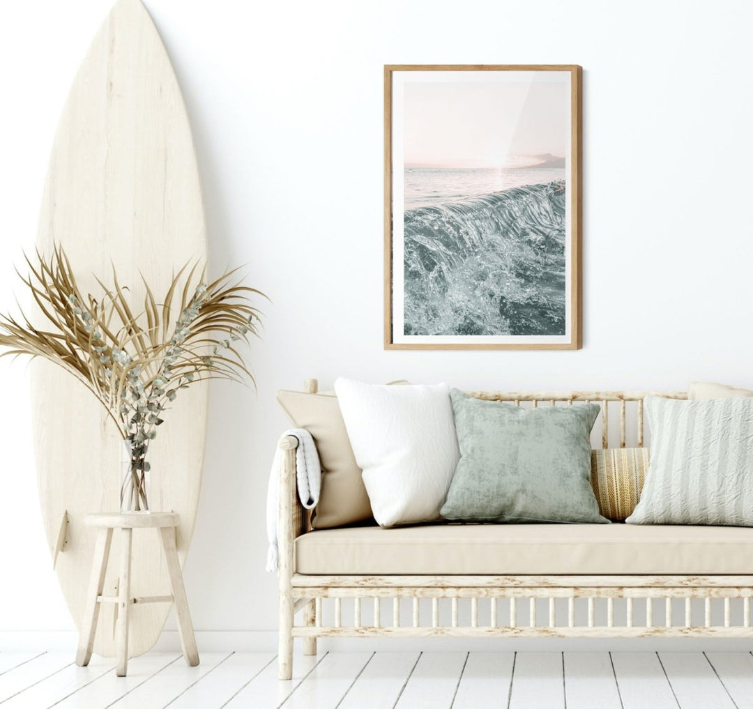 Swell Study VI - Coastal Photographic Art / Stretched Canvas Print - I Heart Wall Art - Poster Print, Canvas Print or Framed Art Print