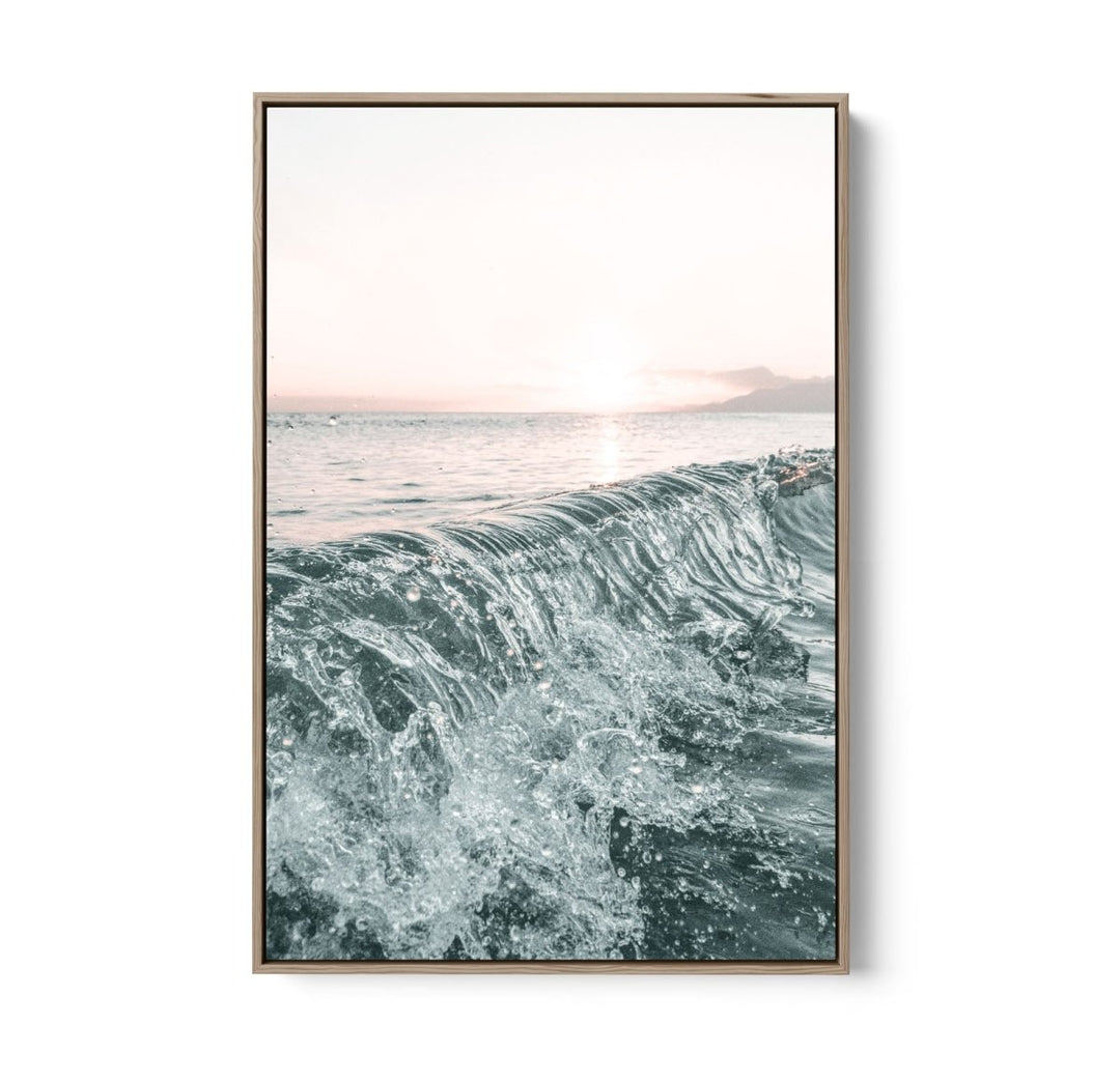Swell Study VI - Coastal Photographic Art / Stretched Canvas Print - I Heart Wall Art - Poster Print, Canvas Print or Framed Art Print