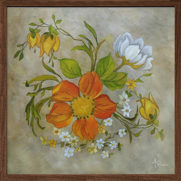 Sylvan Posy - Square Stretched Canvas, Poster or Fine Art Print I Heart Wall Art