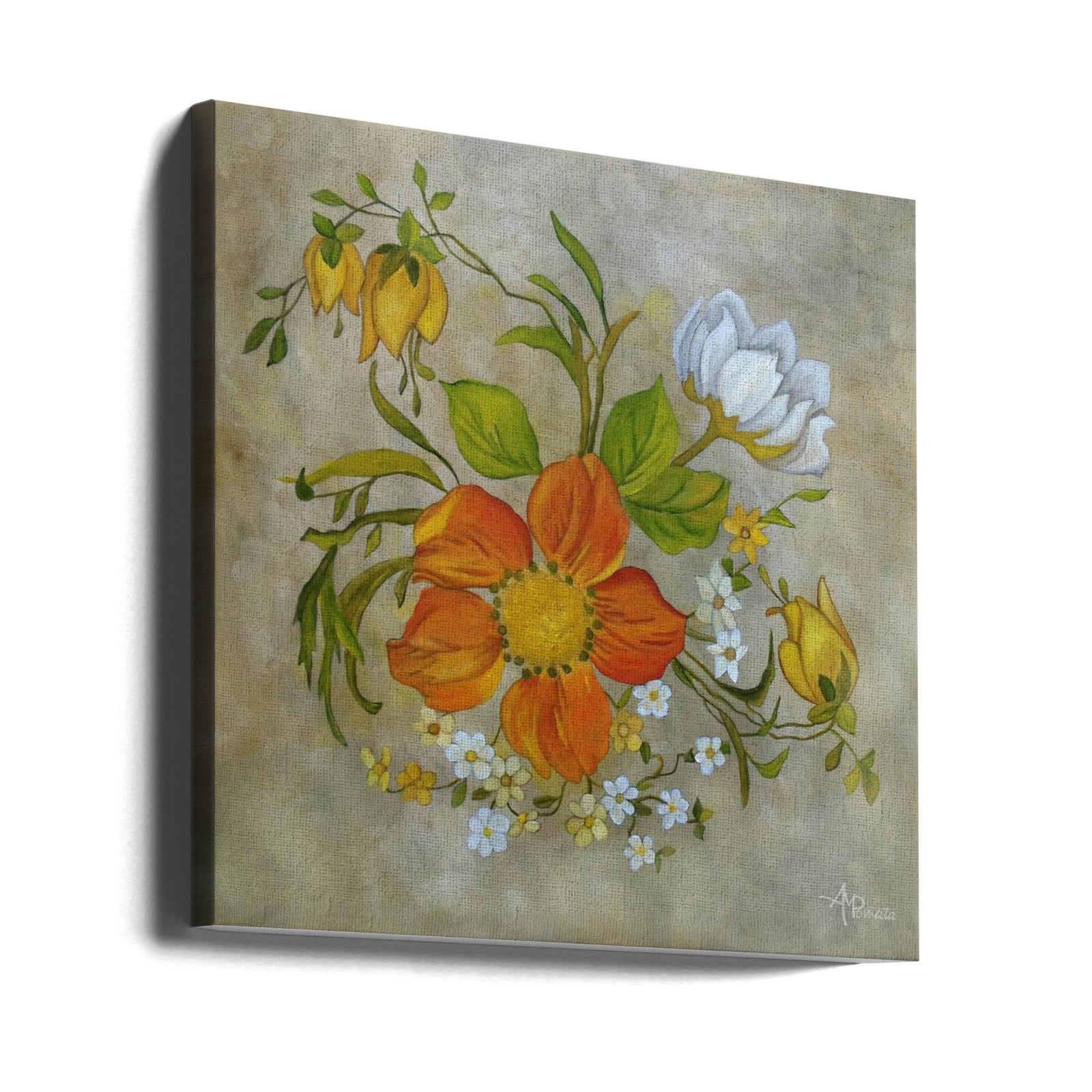 Sylvan Posy - Square Stretched Canvas, Poster or Fine Art Print I Heart Wall Art