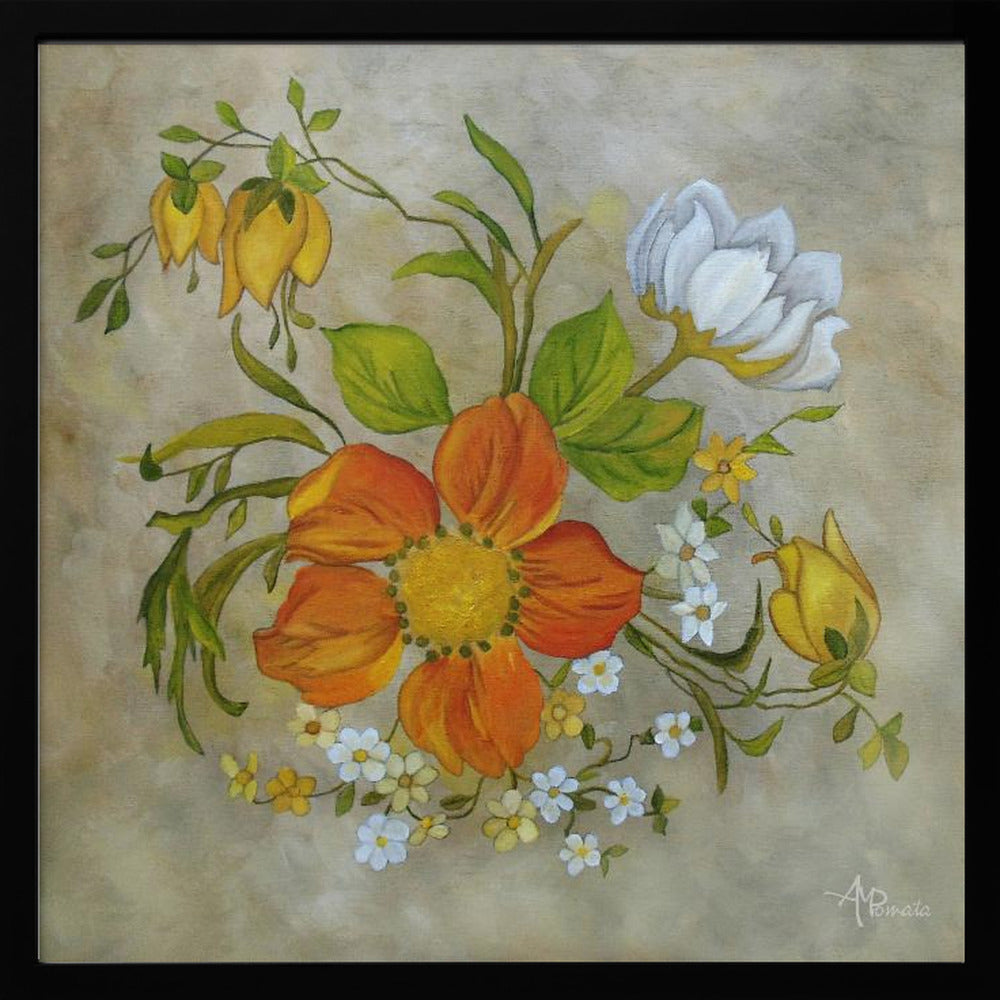 Sylvan Posy - Square Stretched Canvas, Poster or Fine Art Print I Heart Wall Art