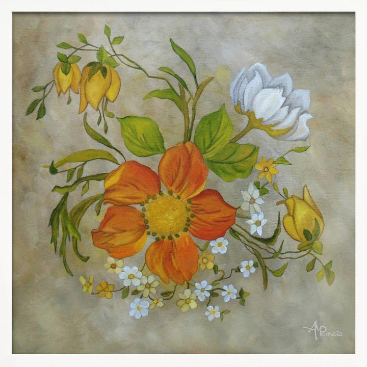 Sylvan Posy - Square Stretched Canvas, Poster or Fine Art Print I Heart Wall Art