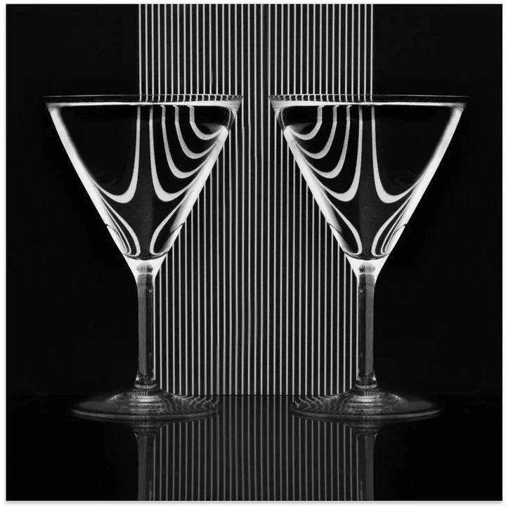 Symmetry - Square Stretched Canvas, Poster or Fine Art Print I Heart Wall Art