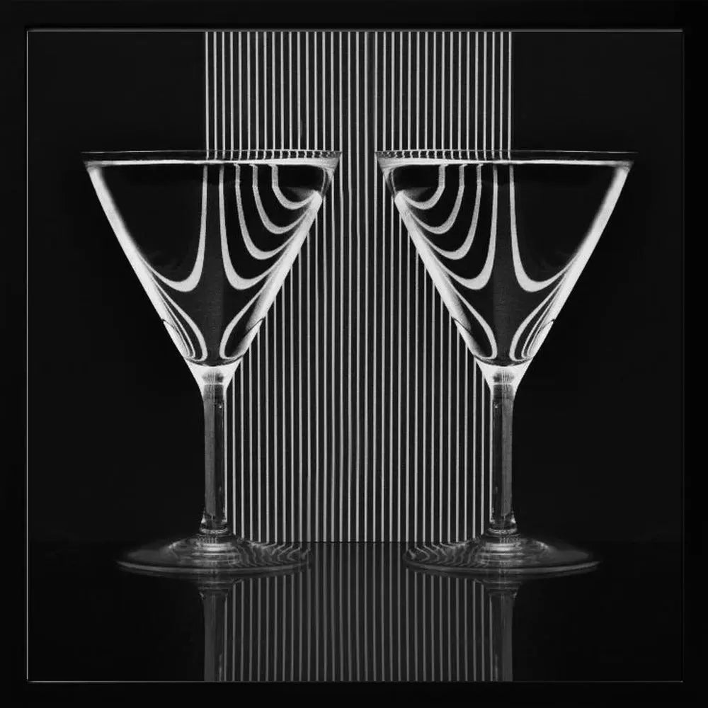 Symmetry - Square Stretched Canvas, Poster or Fine Art Print I Heart Wall Art