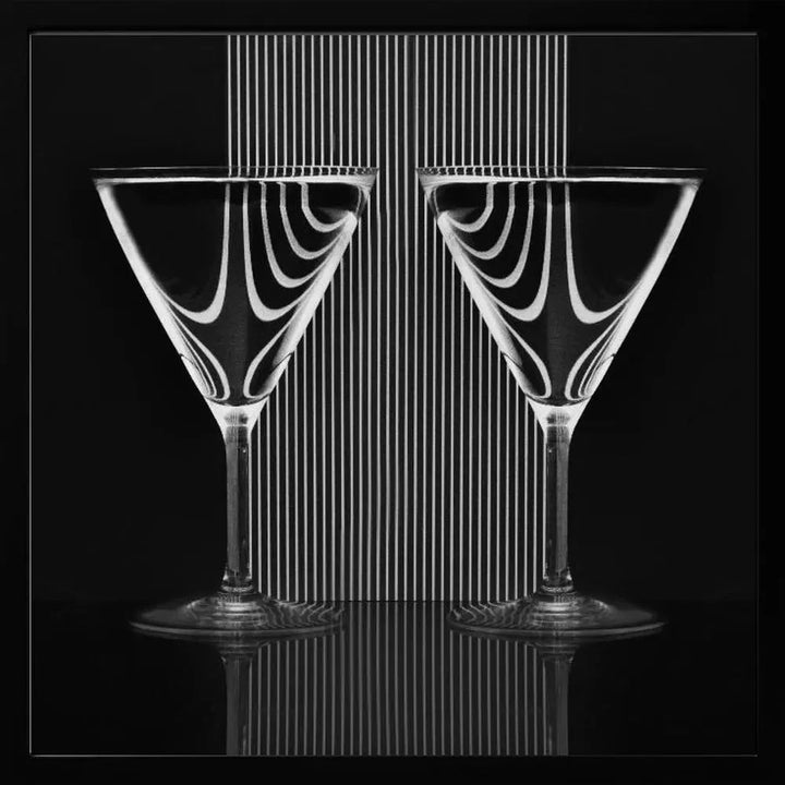 Symmetry - Square Stretched Canvas, Poster or Fine Art Print I Heart Wall Art
