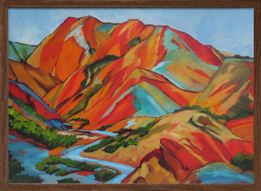 Symphony of Color - Stretched Canvas, Poster or Fine Art Print I Heart Wall Art