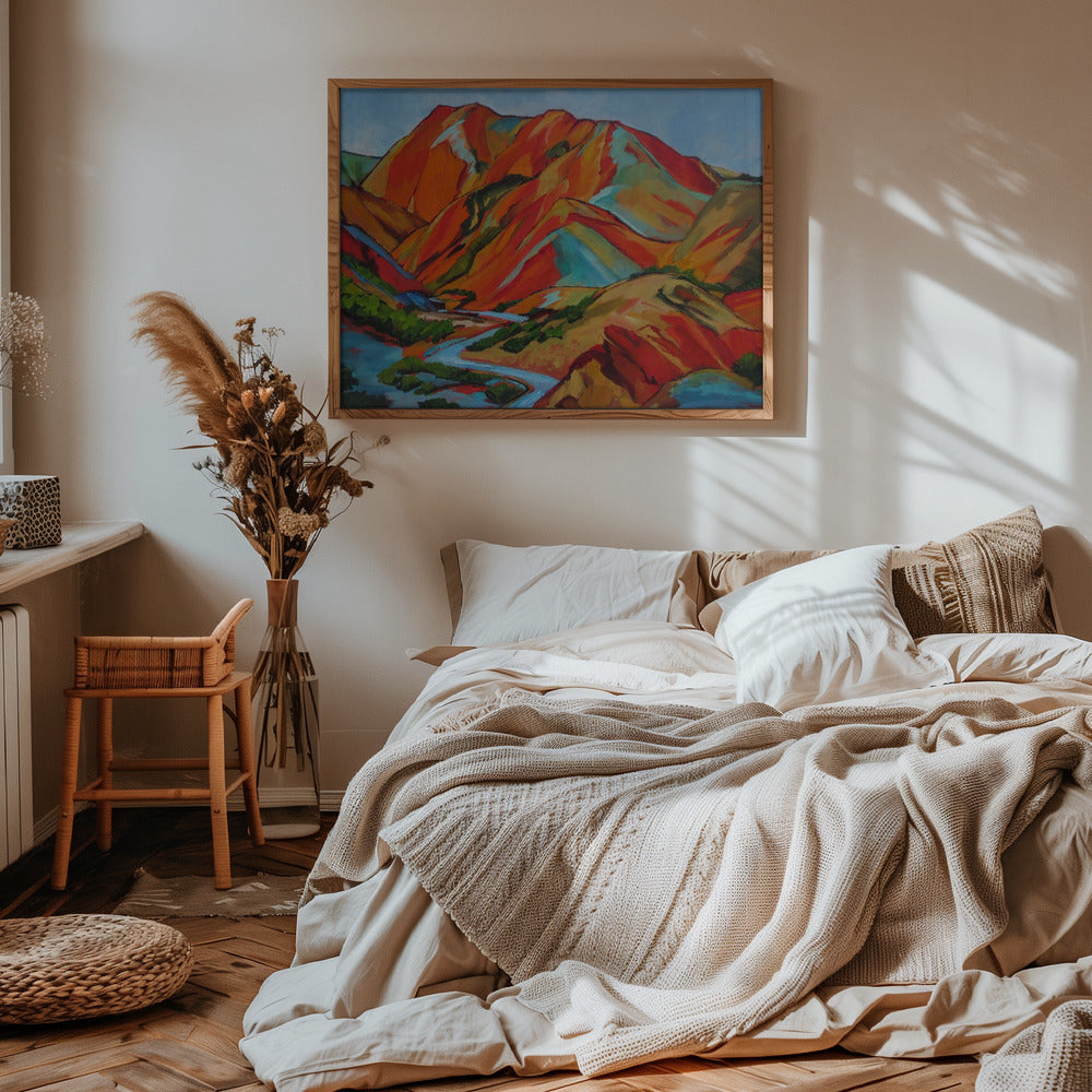 Symphony of Color - Stretched Canvas, Poster or Fine Art Print I Heart Wall Art