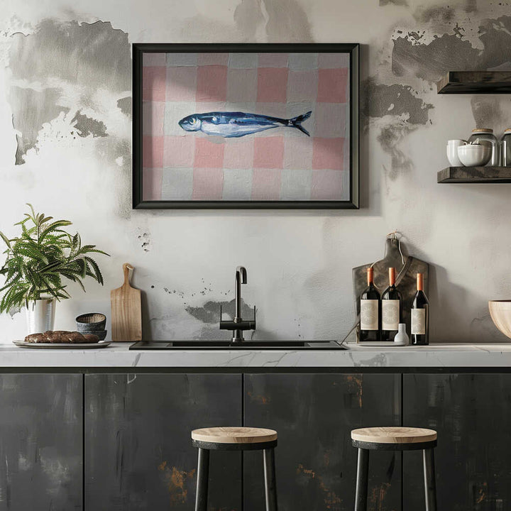 Table for One - Stretched Canvas, Poster or Fine Art Print - I Heart Wall Art - Poster Print, Canvas Print or Framed Art Print
