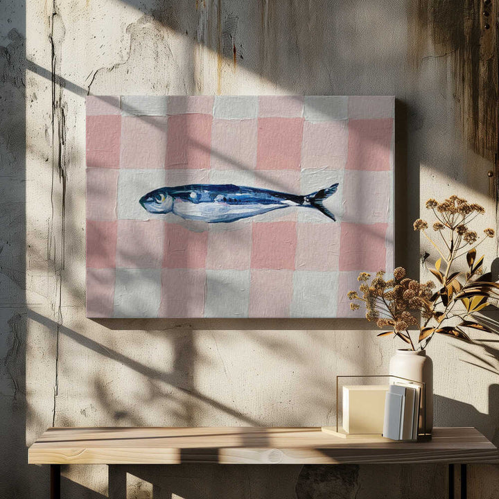 Table for One - Stretched Canvas, Poster or Fine Art Print - I Heart Wall Art - Poster Print, Canvas Print or Framed Art Print