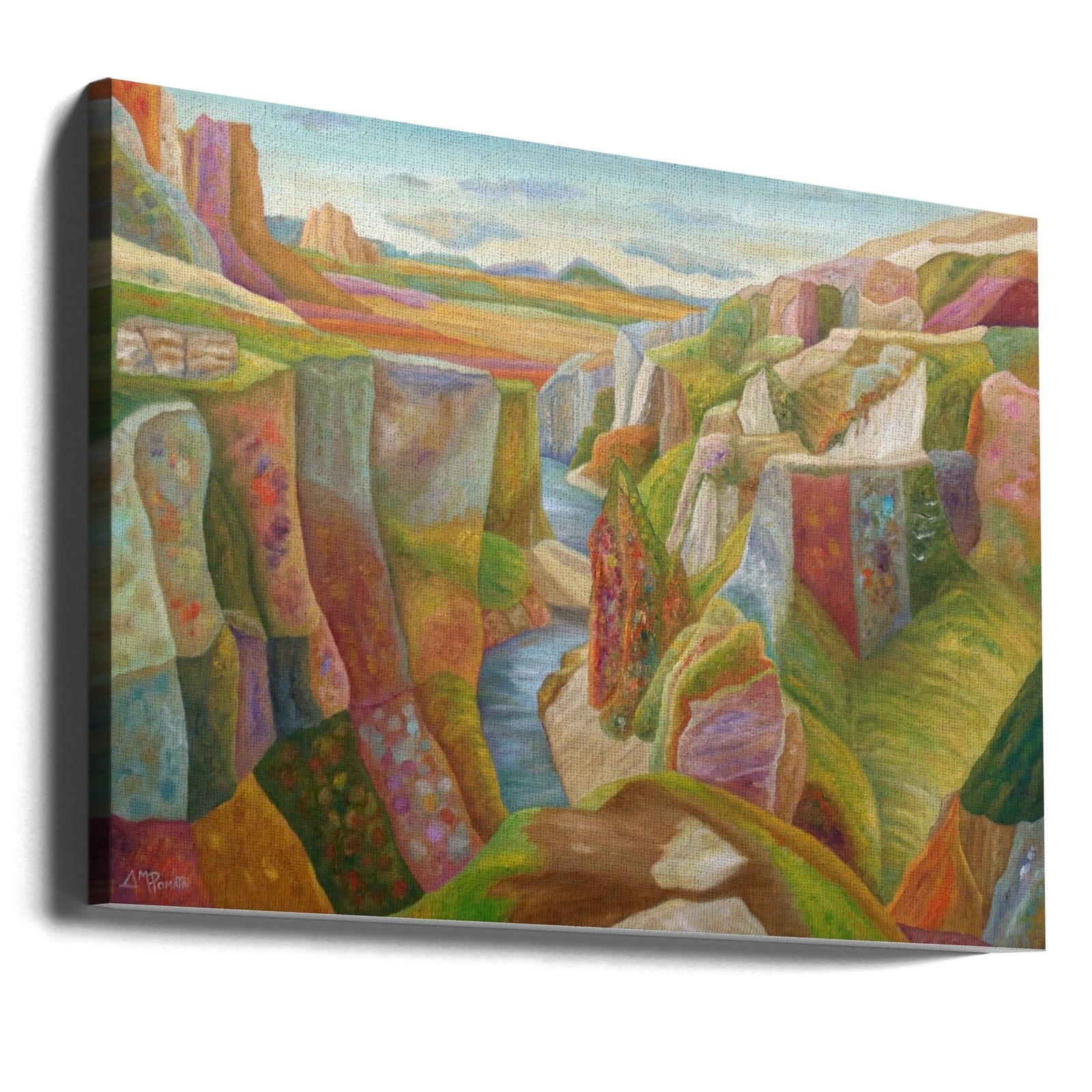 Take a Deep Breath - Stretched Canvas, Poster or Fine Art Print I Heart Wall Art