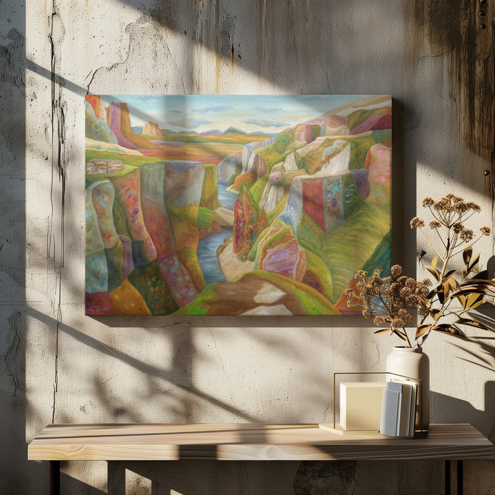 Take a Deep Breath - Stretched Canvas, Poster or Fine Art Print I Heart Wall Art