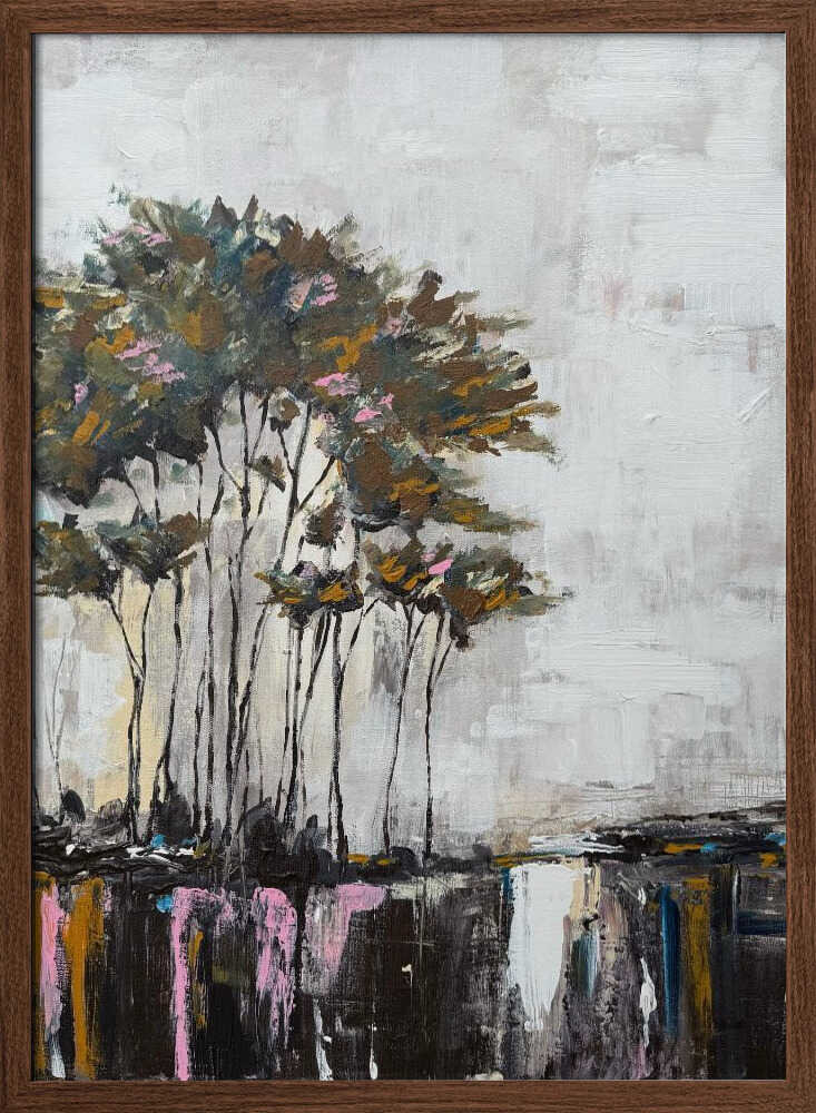 Tale of Trees 17 - Stretched Canvas, Poster or Fine Art Print - I Heart Wall Art - Poster Print, Canvas Print or Framed Art Print