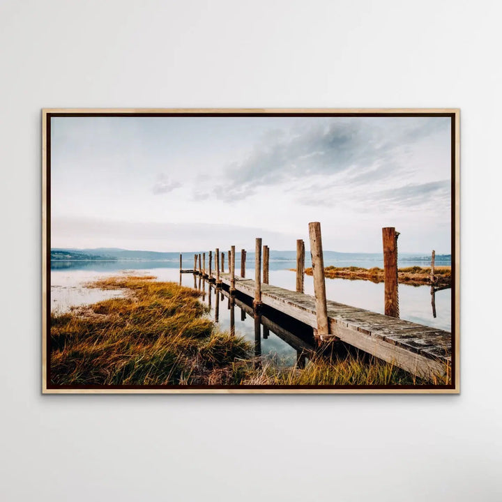Tamar River Jetty -  Tasmania Photographic Art Print - I Heart Wall Art