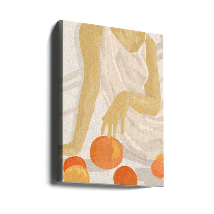 Tangerine Grace - Stretched Canvas, Poster or Fine Art Print I Heart Wall Art