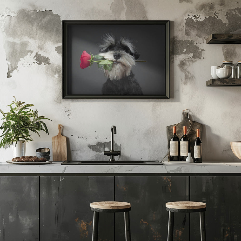 Tango Dancer - Stretched Canvas, Poster or Fine Art Print I Heart Wall Art