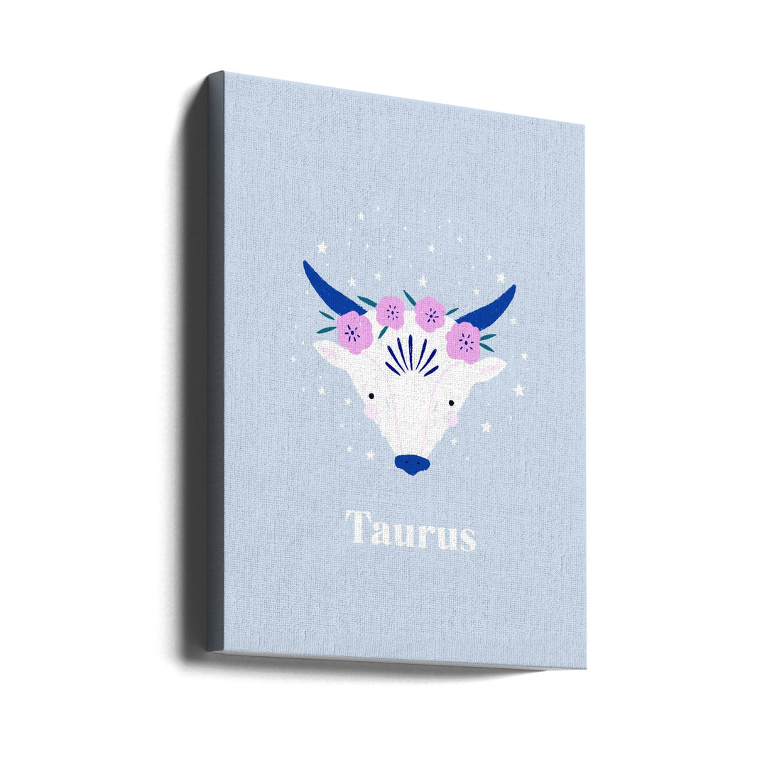 Taurus - Stretched Canvas, Poster or Fine Art Print I Heart Wall Art