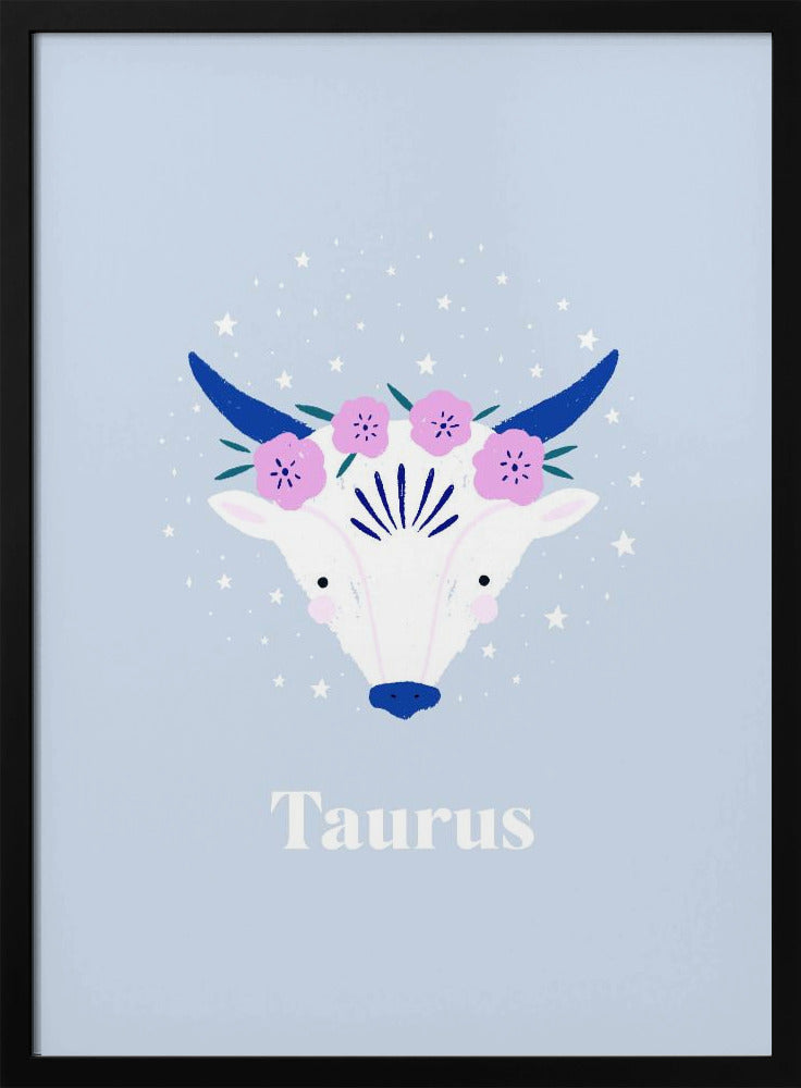 Taurus - Stretched Canvas, Poster or Fine Art Print I Heart Wall Art