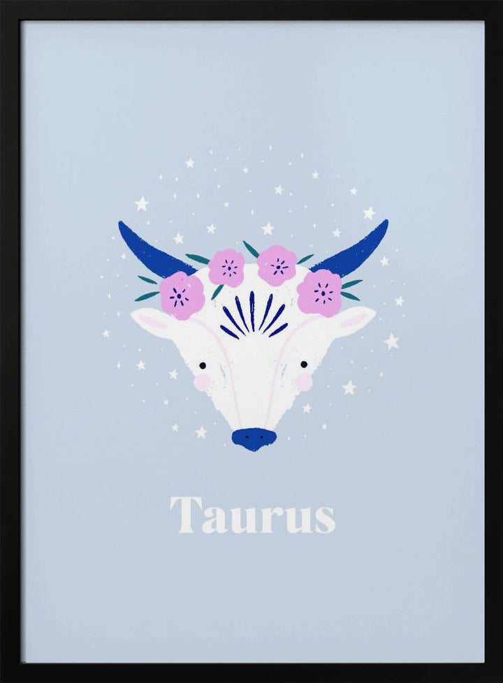 Taurus - Stretched Canvas, Poster or Fine Art Print I Heart Wall Art