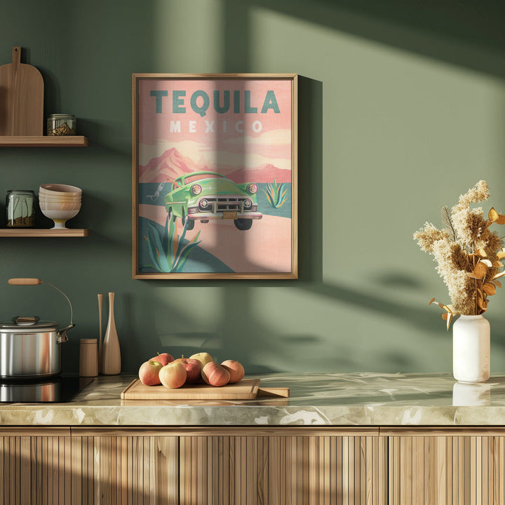 Tequila Mexico - Stretched Canvas, Poster or Fine Art Print I Heart Wall Art