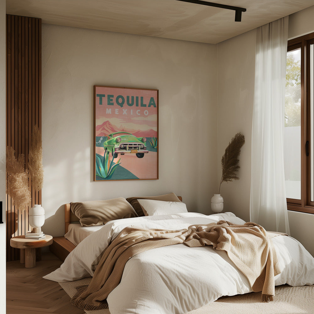 Tequila Mexico - Stretched Canvas, Poster or Fine Art Print I Heart Wall Art