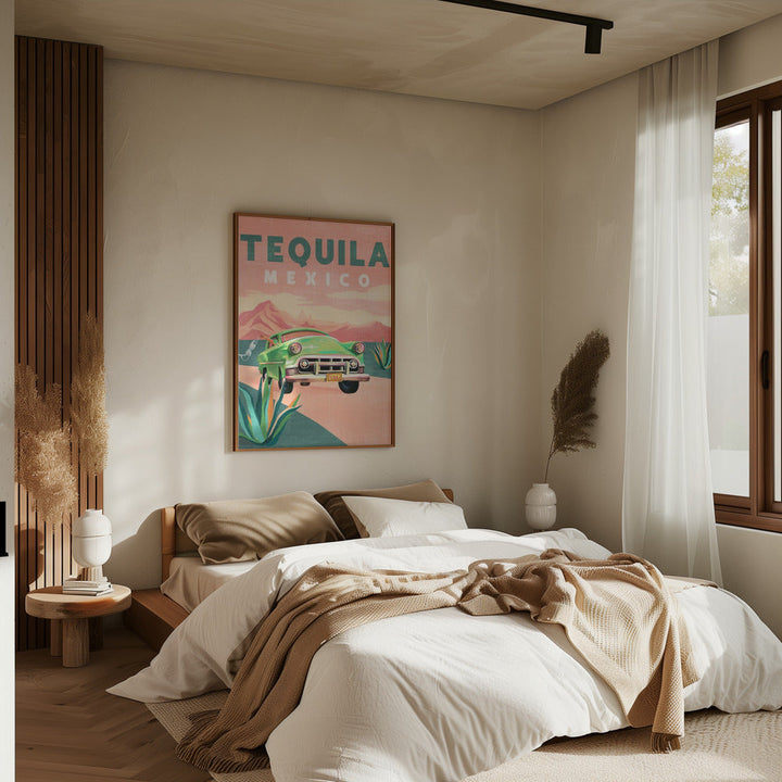 Tequila Mexico - Stretched Canvas, Poster or Fine Art Print I Heart Wall Art