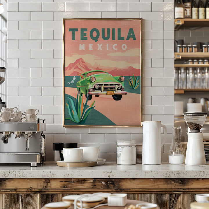 Tequila Mexico - Stretched Canvas, Poster or Fine Art Print I Heart Wall Art