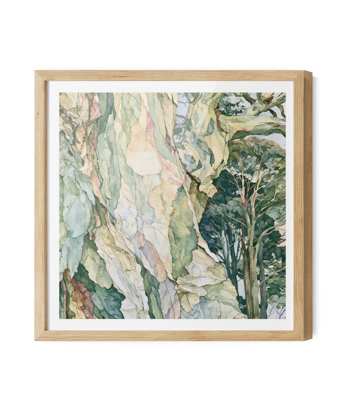 Textured Bark I by IHeartStudio - Australian Eucalypt Canvas Print