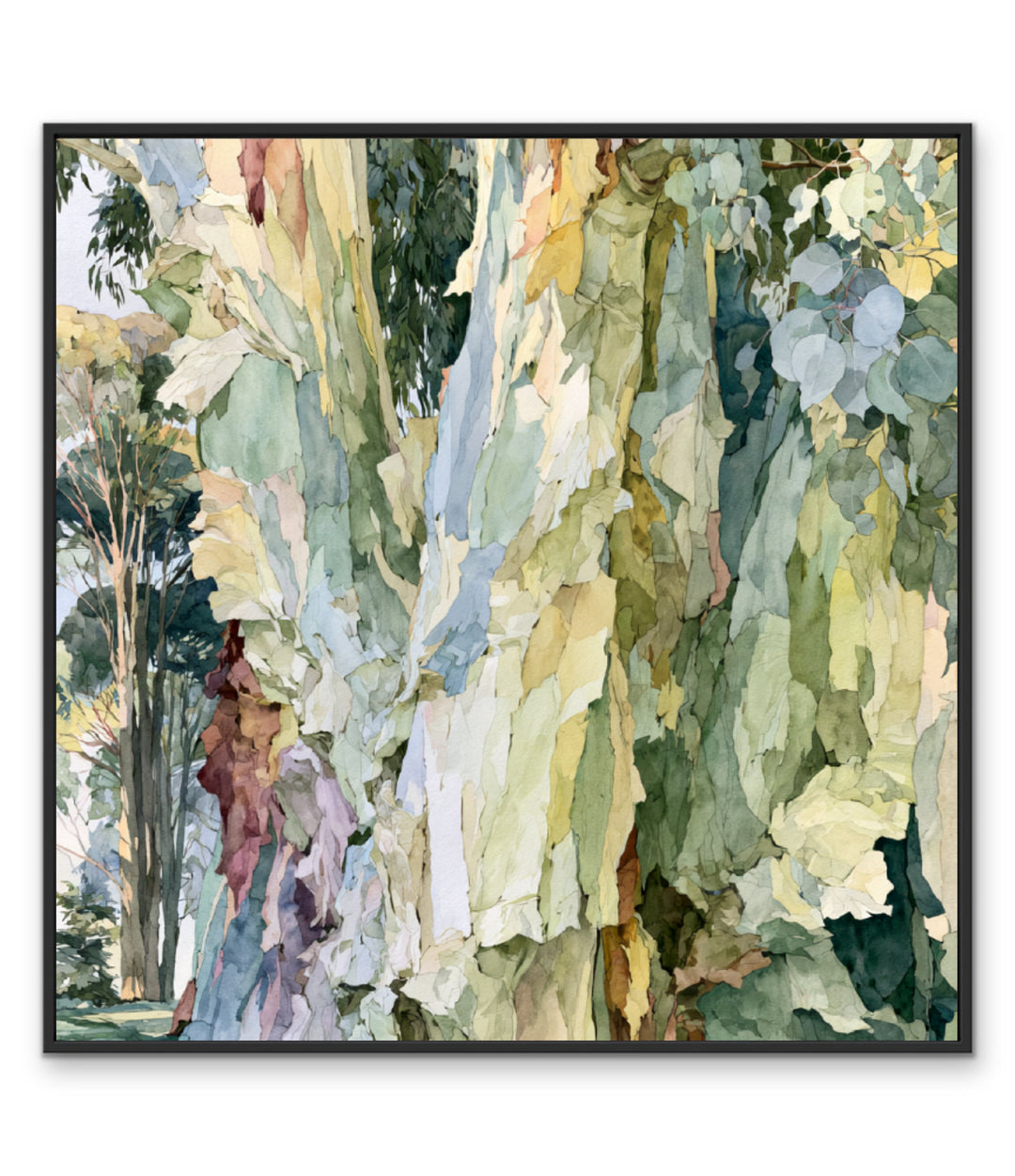 Textured Bark II by IHeartStudio - Australian Eucalypt Canvas Print