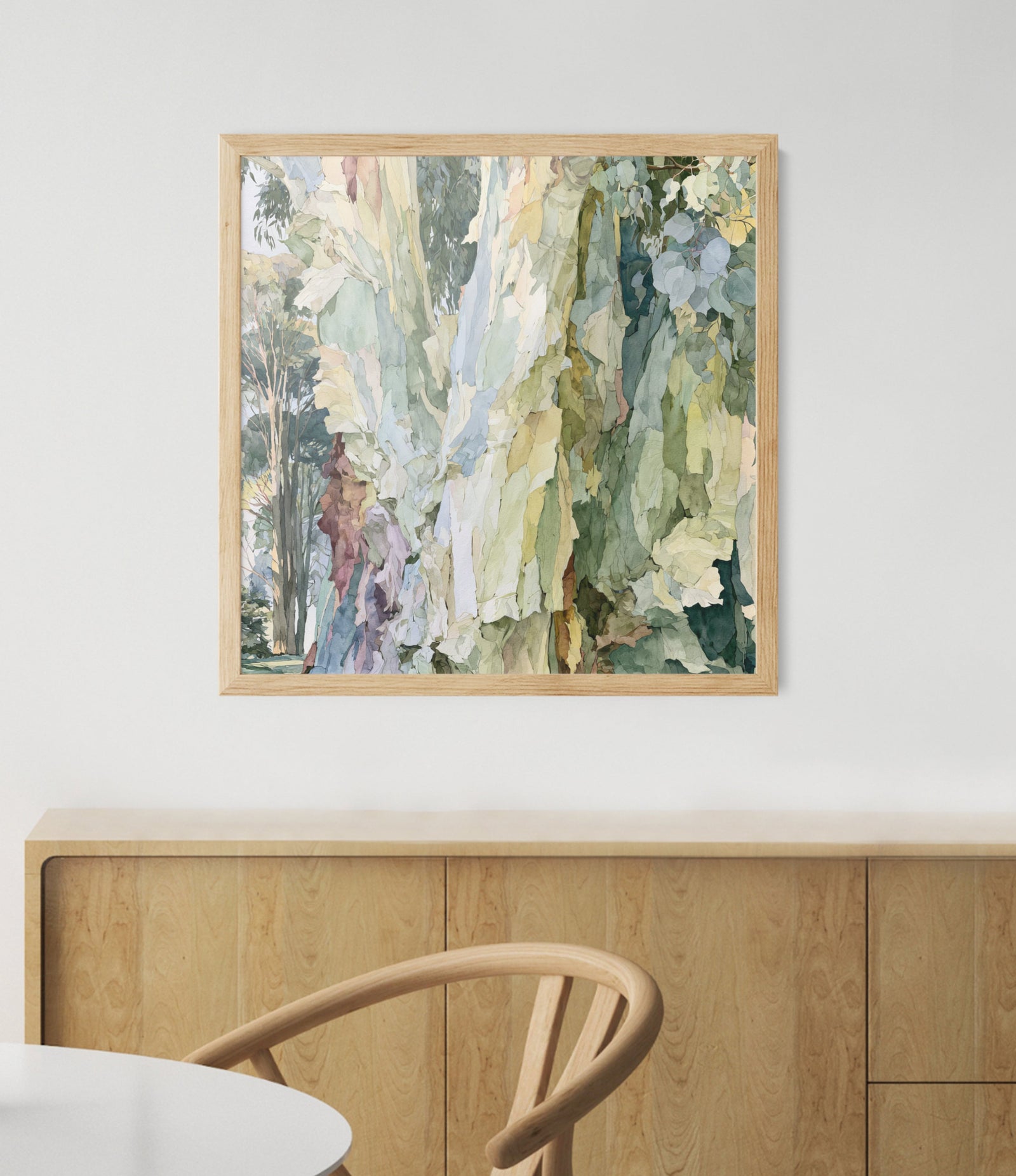 Textured Bark II by IHeartStudio - Australian Eucalypt Canvas Print