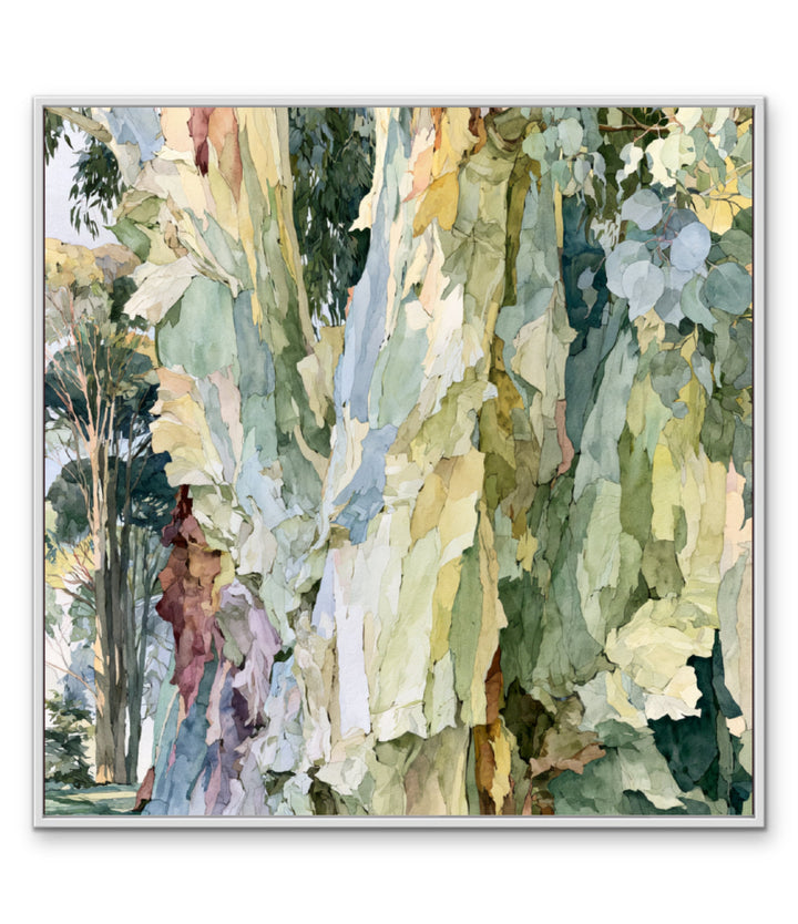 Textured Bark II by IHeartStudio - Australian Eucalypt Canvas Print