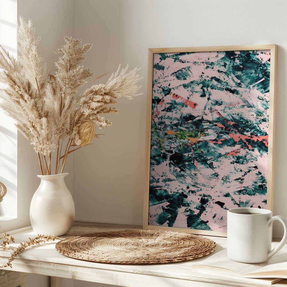 Textured Brushstrokes - Stretched Canvas, Poster or Fine Art Print - I Heart Wall Art - Poster Print, Canvas Print or Framed Art Print