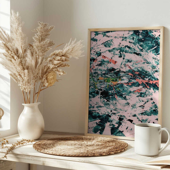 Textured Brushstrokes - Stretched Canvas, Poster or Fine Art Print - I Heart Wall Art - Poster Print, Canvas Print or Framed Art Print
