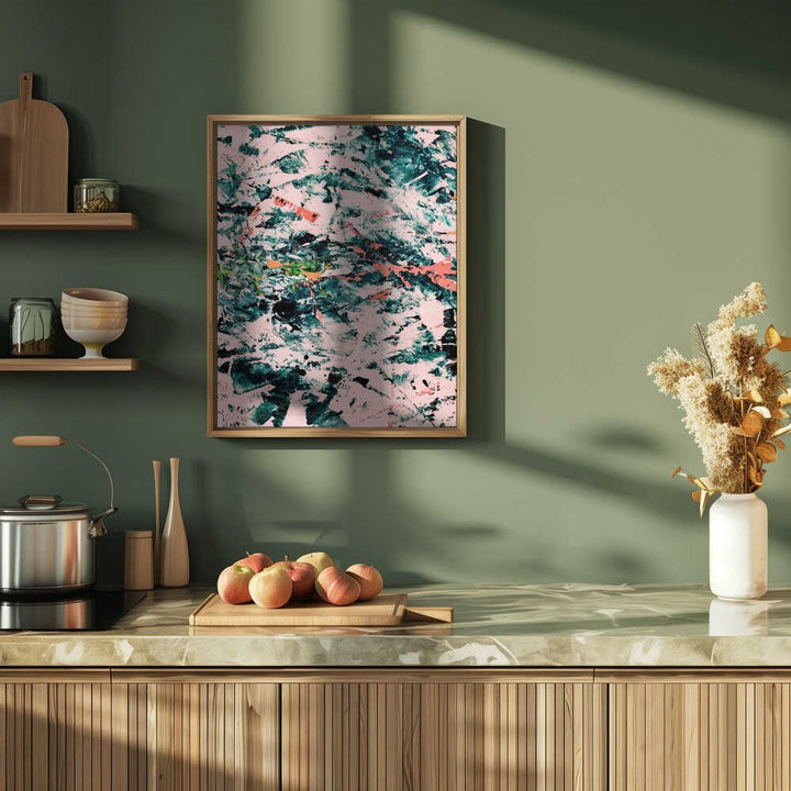 Textured Brushstrokes - Stretched Canvas, Poster or Fine Art Print - I Heart Wall Art - Poster Print, Canvas Print or Framed Art Print