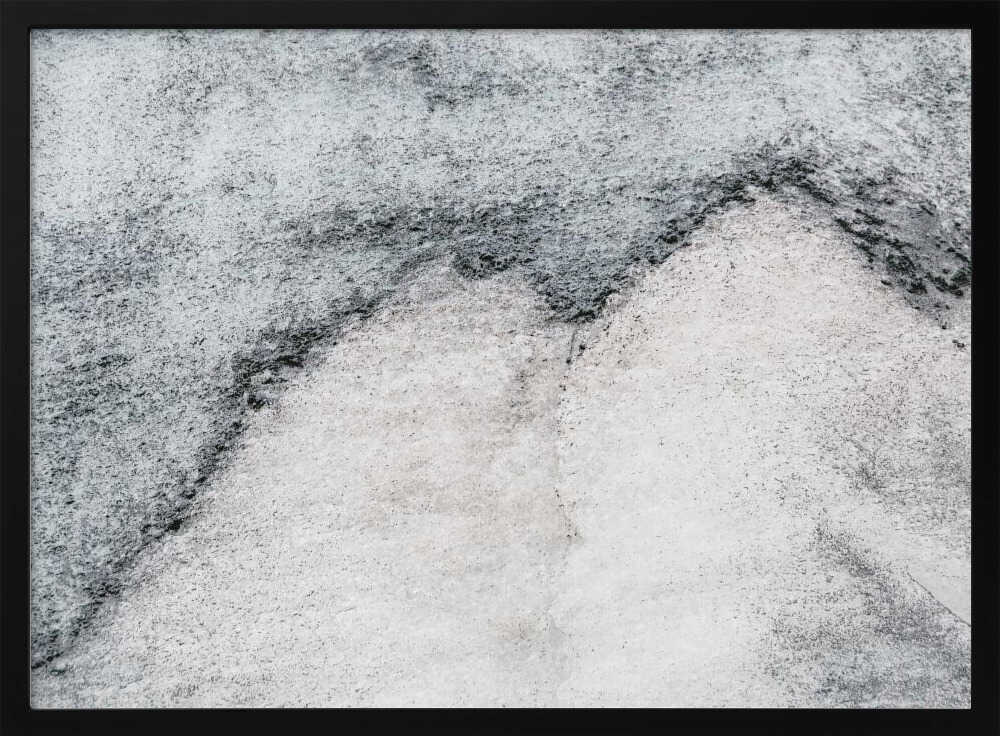 Textured Grey Peaks - Stretched Canvas, Poster or Fine Art Print - I Heart Wall Art - Poster Print, Canvas Print or Framed Art Print