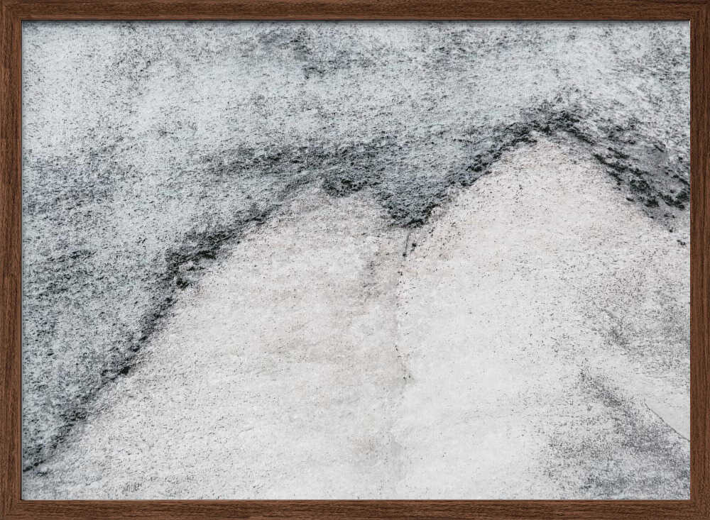 Textured Grey Peaks - Stretched Canvas, Poster or Fine Art Print - I Heart Wall Art - Poster Print, Canvas Print or Framed Art Print
