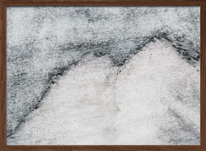 Textured Grey Peaks - Stretched Canvas, Poster or Fine Art Print - I Heart Wall Art - Poster Print, Canvas Print or Framed Art Print