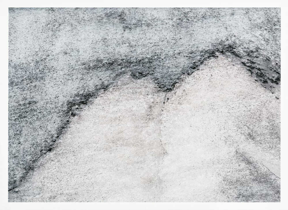 Textured Grey Peaks - Stretched Canvas, Poster or Fine Art Print - I Heart Wall Art - Poster Print, Canvas Print or Framed Art Print