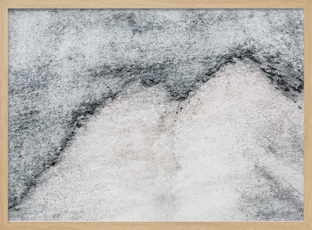 Textured Grey Peaks - Stretched Canvas, Poster or Fine Art Print - I Heart Wall Art - Poster Print, Canvas Print or Framed Art Print