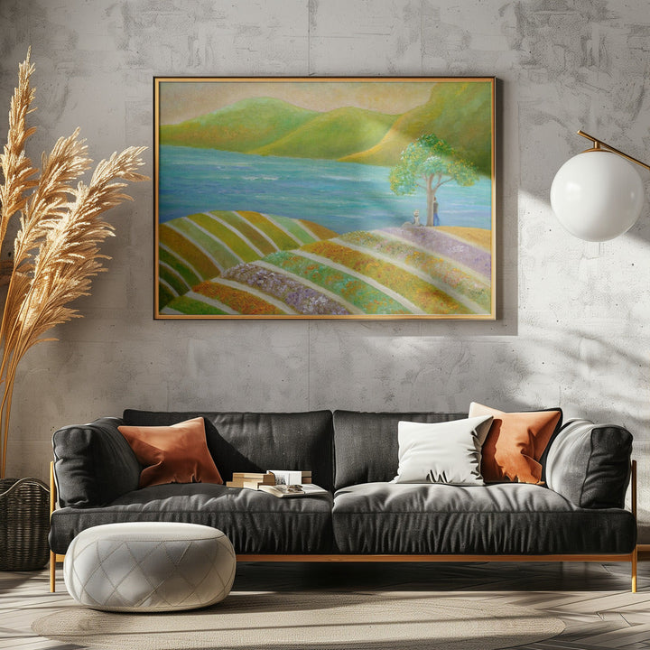 That Confident Hush - Stretched Canvas, Poster or Fine Art Print I Heart Wall Art
