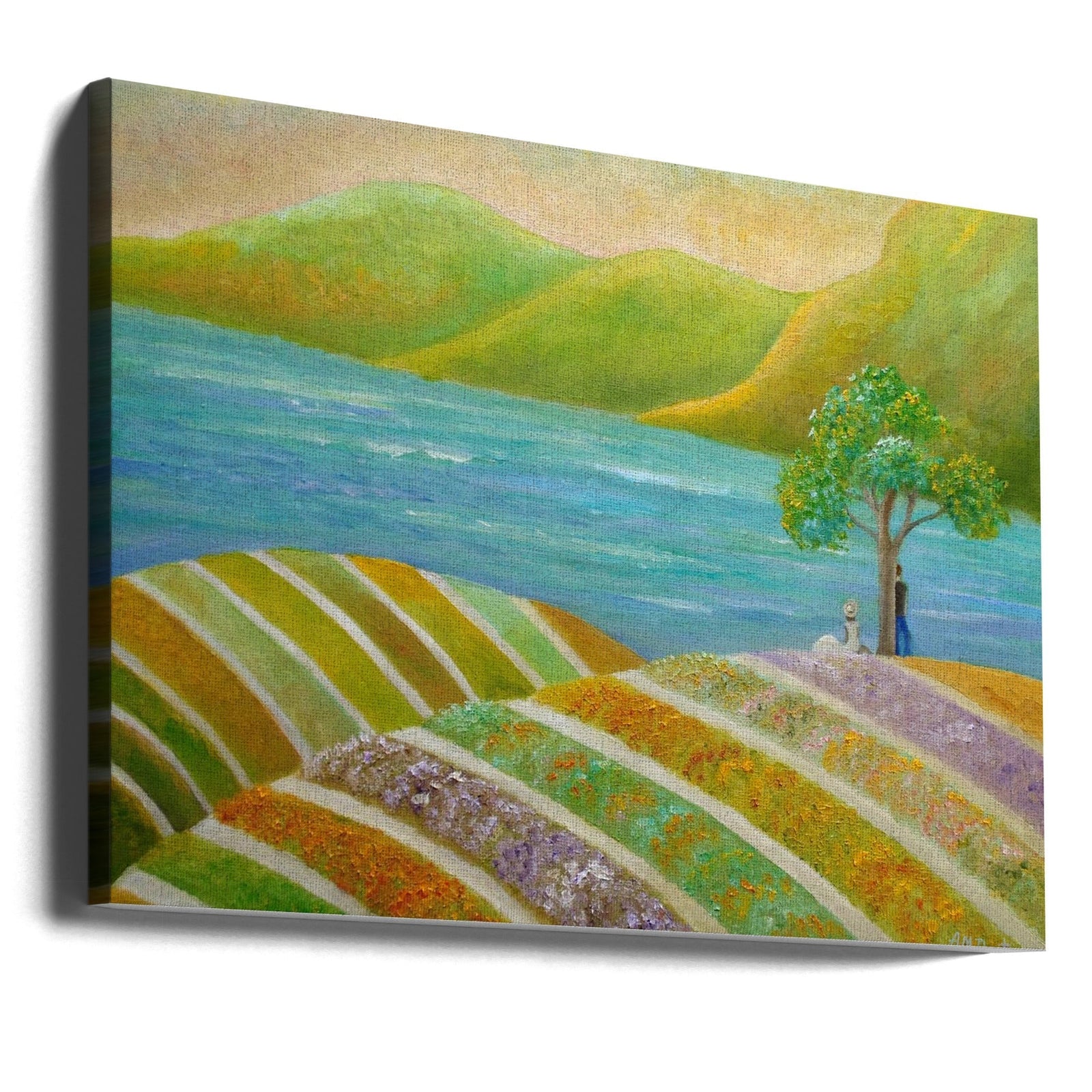 That Confident Hush - Stretched Canvas, Poster or Fine Art Print I Heart Wall Art