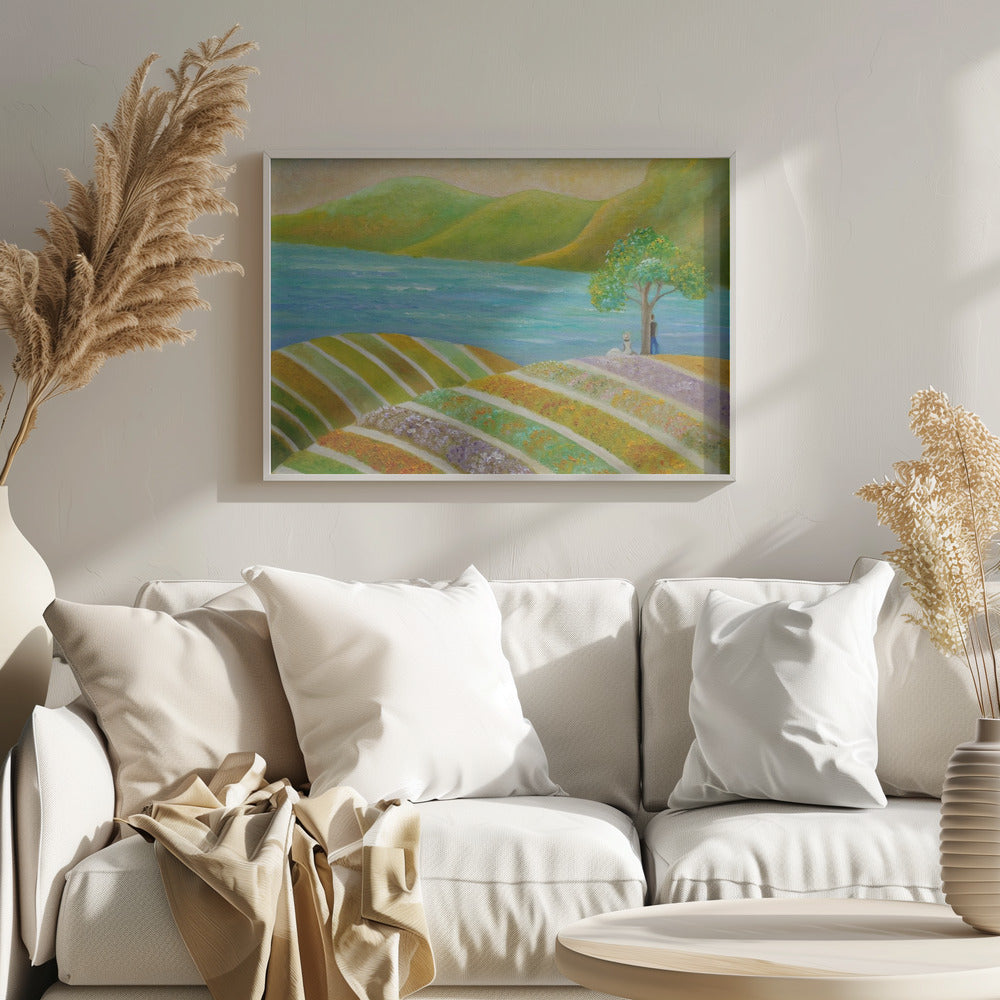That Confident Hush - Stretched Canvas, Poster or Fine Art Print I Heart Wall Art